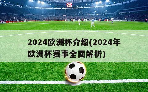 2024欧洲杯介绍(2024年欧洲杯赛事全面解析)